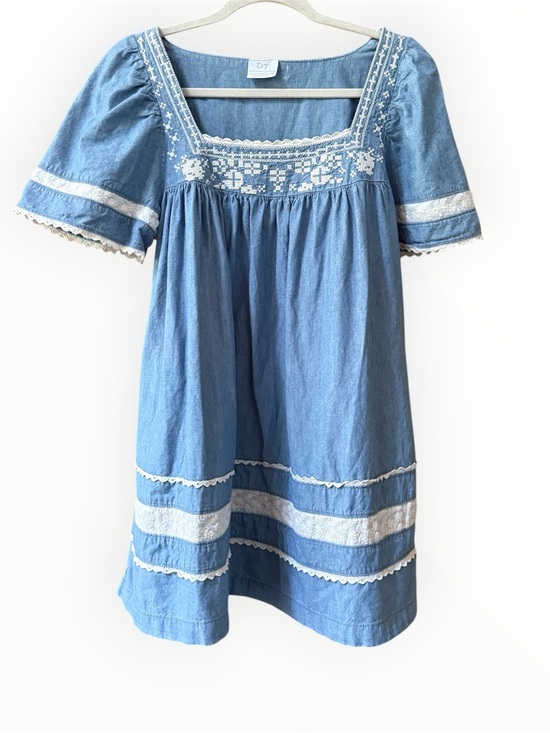 Zara Dresses & Skirts - Vintage Zara TRF bohemian baby doll mini dress with embroidery and sleeves